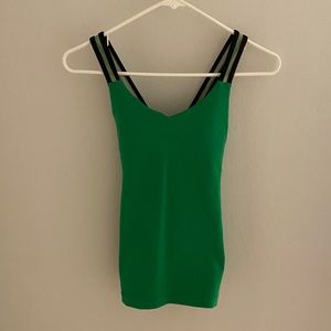 Lululemon tank top, size small, green